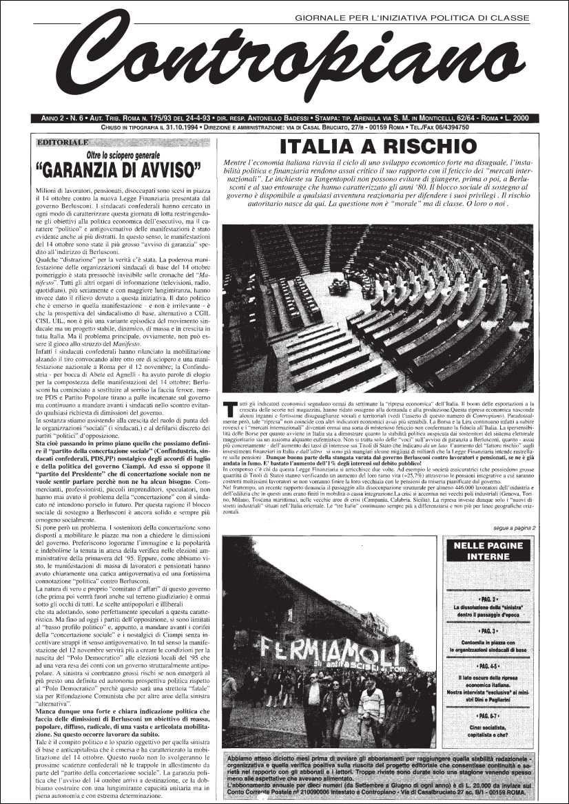 1994-10-contropiano-anno2-n6