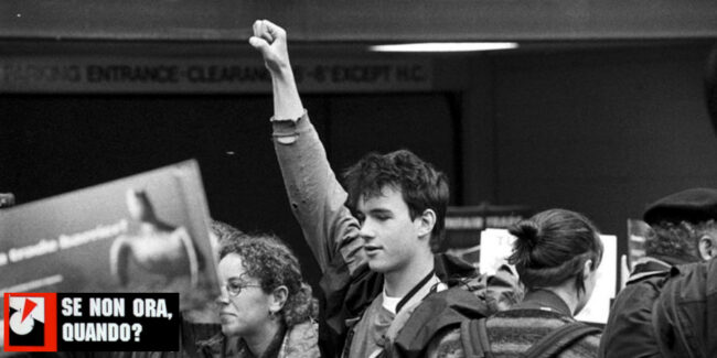 WTO protestor, Seattle 1999