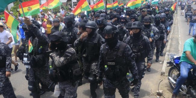 BOLIVIA-POLIZIA