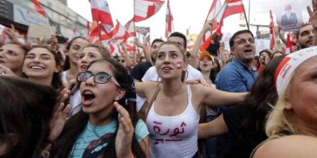 libano-manifestazione