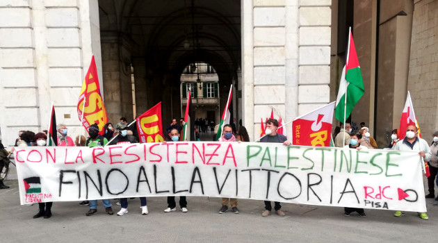 pisa-palestina-15-05-21-01 Con la Resistenza Palestinese fino alla vittoria