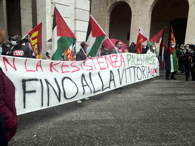 Con la Resistenza Palestinese fino alla vittoria