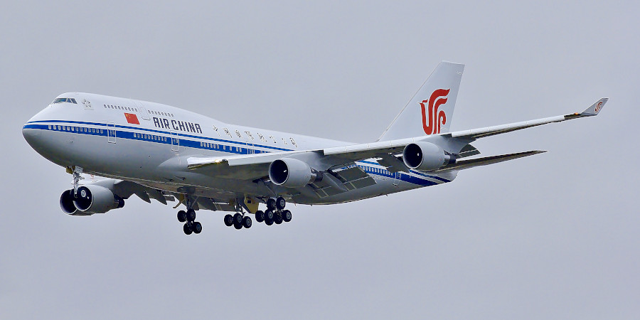 Boeing 747 of the President of China