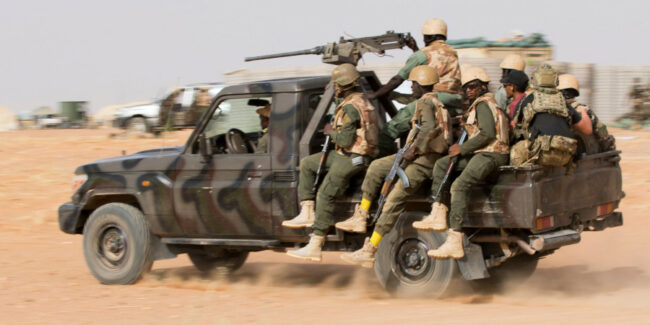 Nigerien soldiers