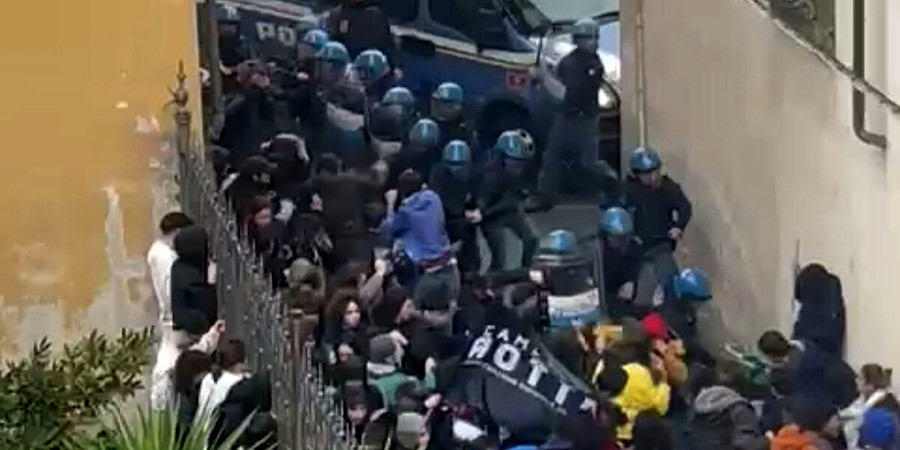 Studenti-manganellati-corteo-pro-Palestina-Pisa-3-febbraio-2024